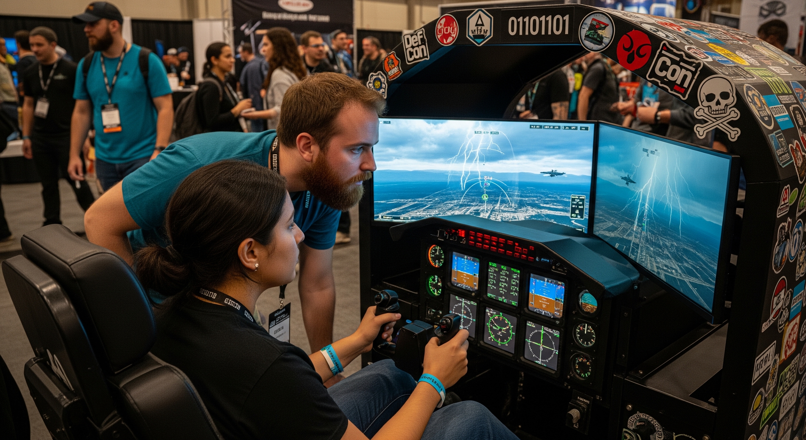 People working on a project