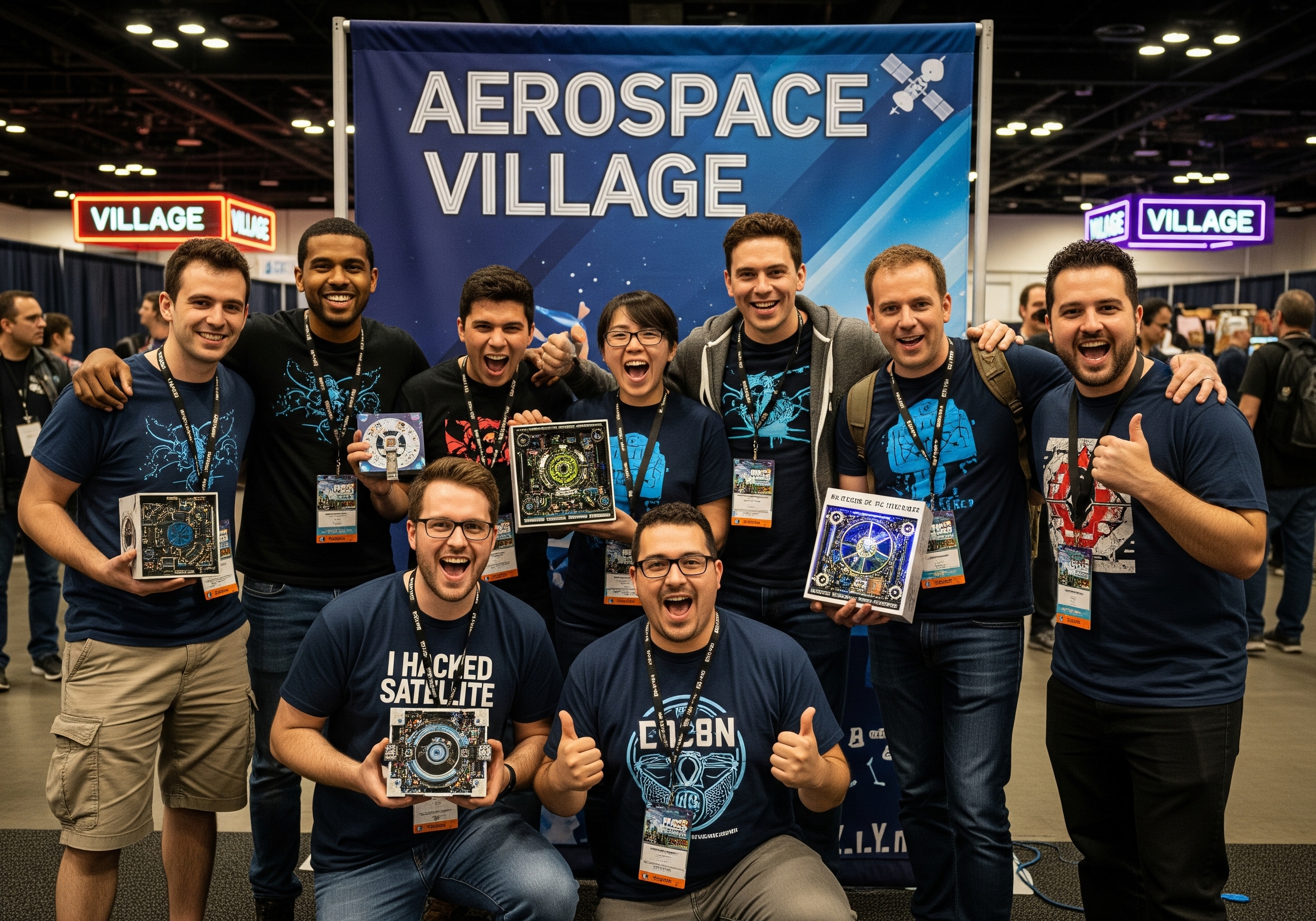 Community collaboration at an event